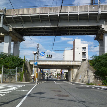 広島駅方面からお越しの場合